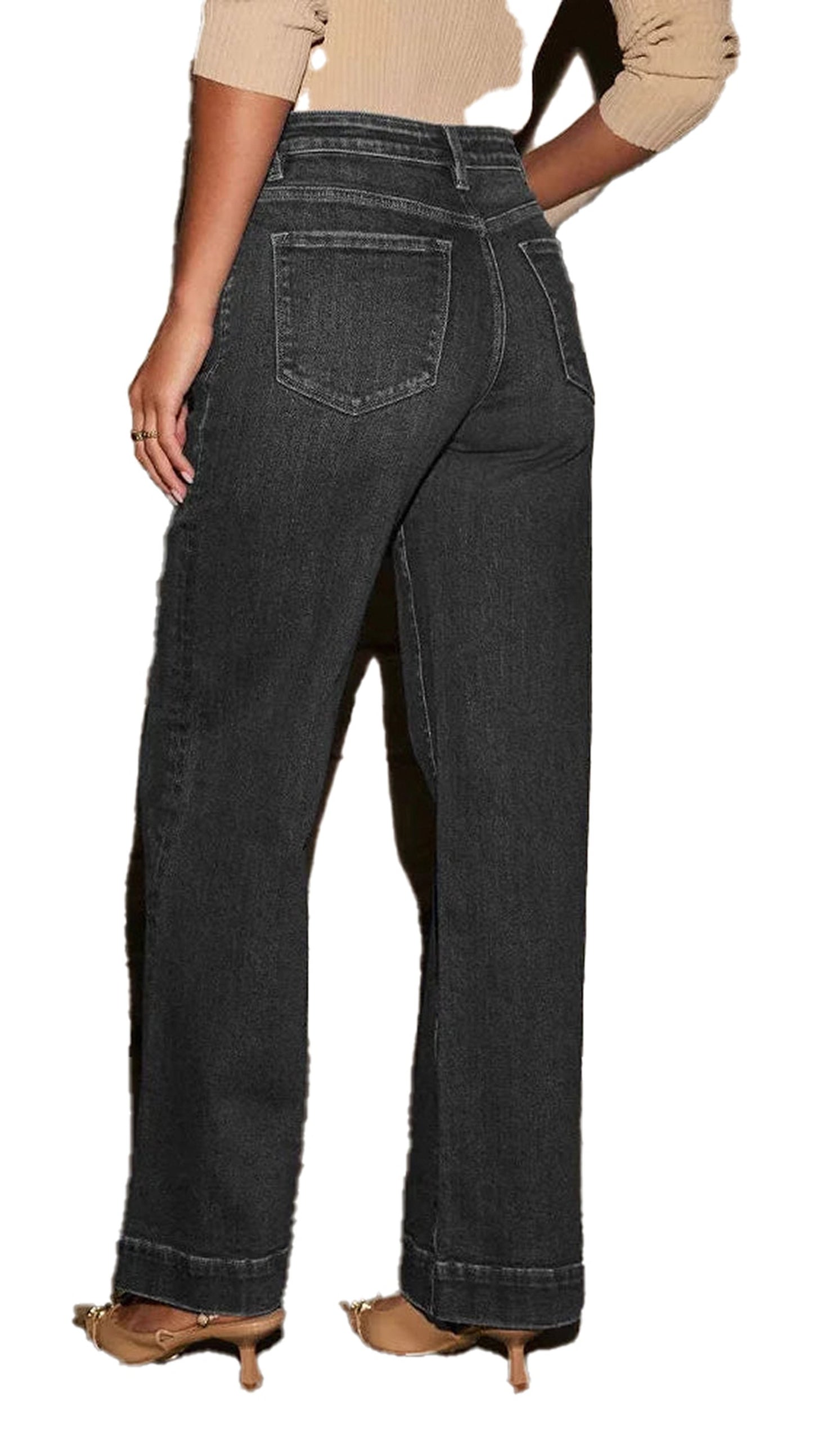 High Waist Jeans For Women Trendy Fit