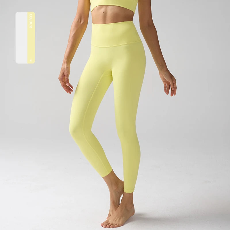 High Waist Naked Feeling Fitness Running Yoga Leggings