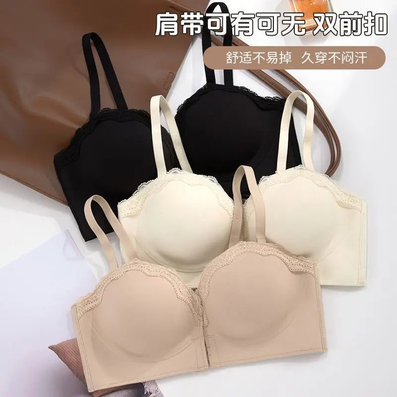 Strapless Bra for Enhancing Bust Shape
