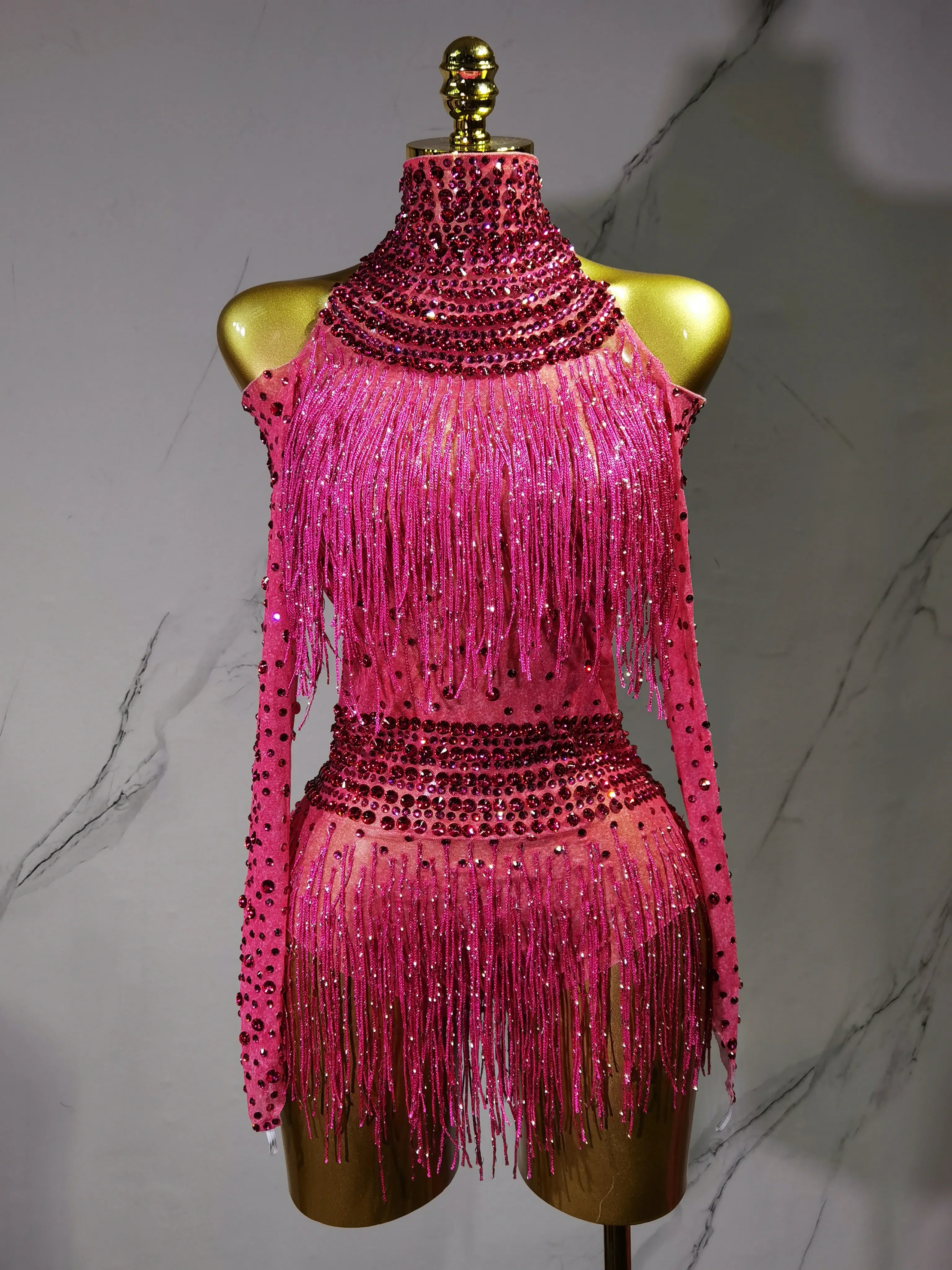 Rave Outfit with Fringe and Beading