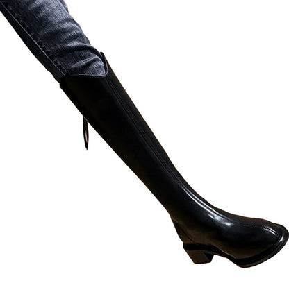 Knee High Heeled Boots For Women