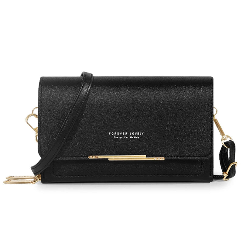 Womens Korean Handbag Multi Card Large Capacity Casual Shoulder Bag