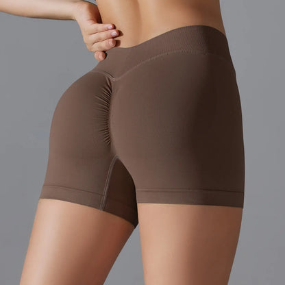 Scrunch Butt Yoga Shorts For Women