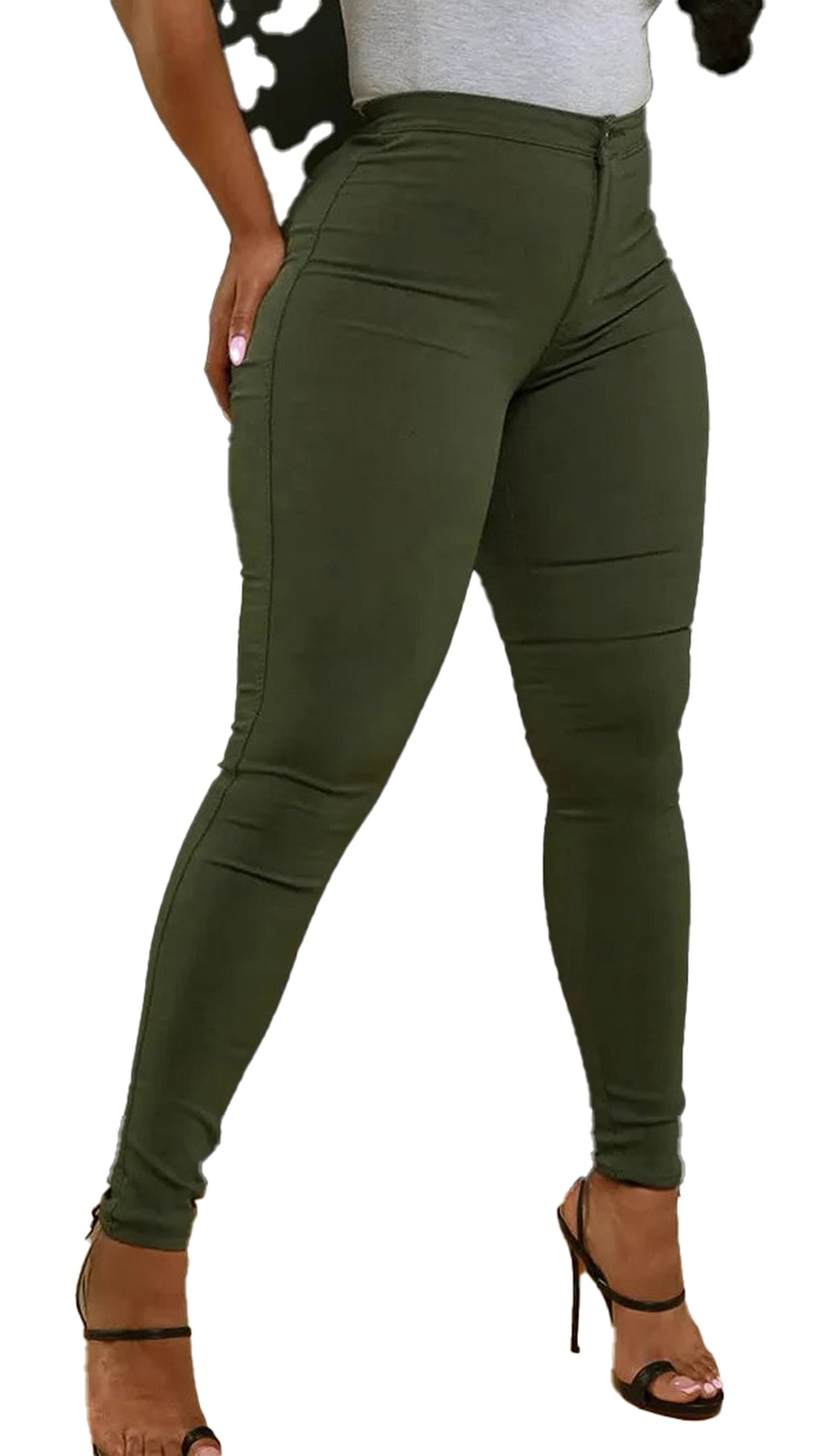 Womens High Waisted Skinny Jeans