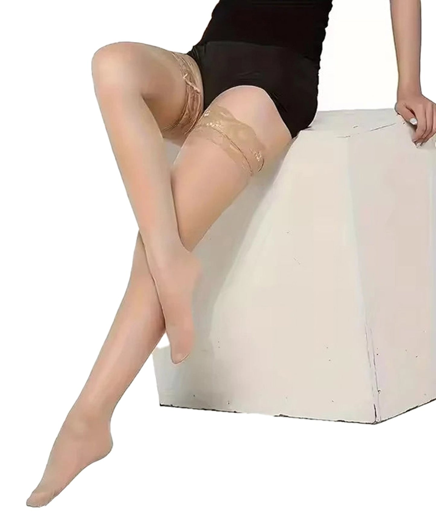 Sheer Thigh High Socks For Women Stylish & Chic