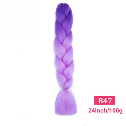Ombre Braiding Hair Extensions Trendy Styles