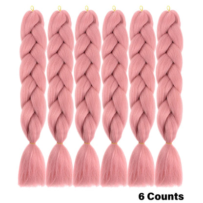 Ombre Crochet Braiding Hair Extensions