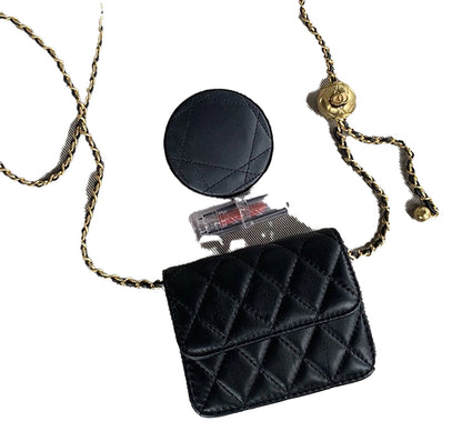 Womens Quilted Crossbody Purse