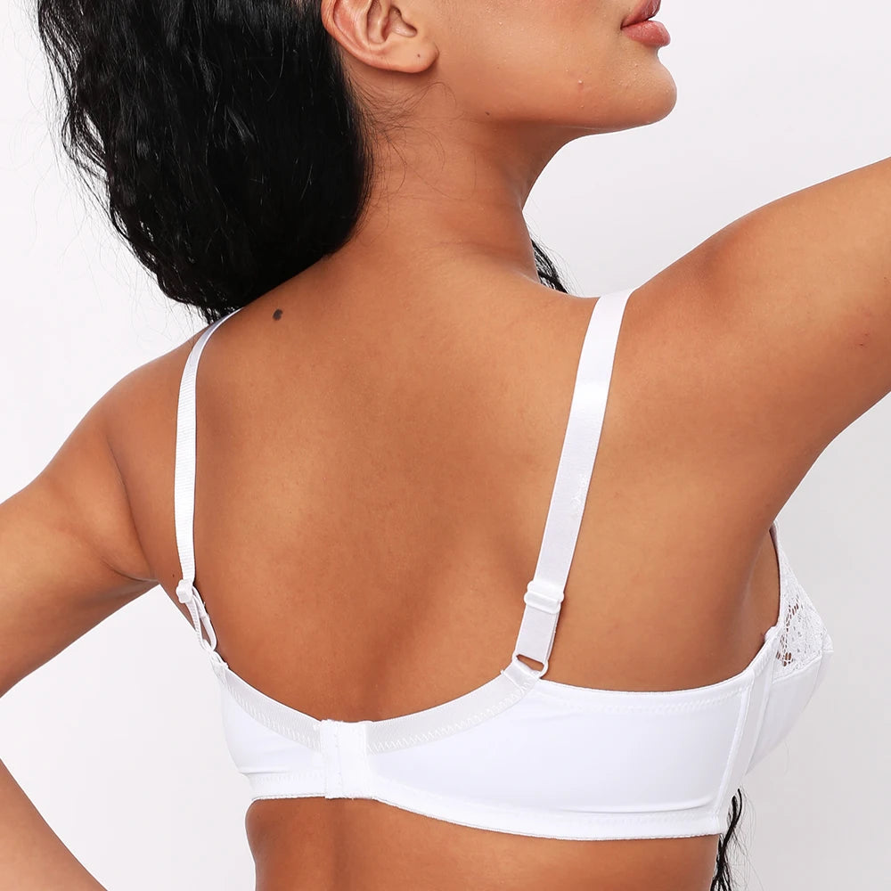Underwire Bra with Lace Elegance