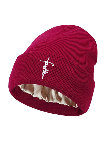 Satin Lined Beanie For Women And Men