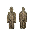 Camouflage Long Raincoat Tactical Camo Waterproof Fishing Hiking