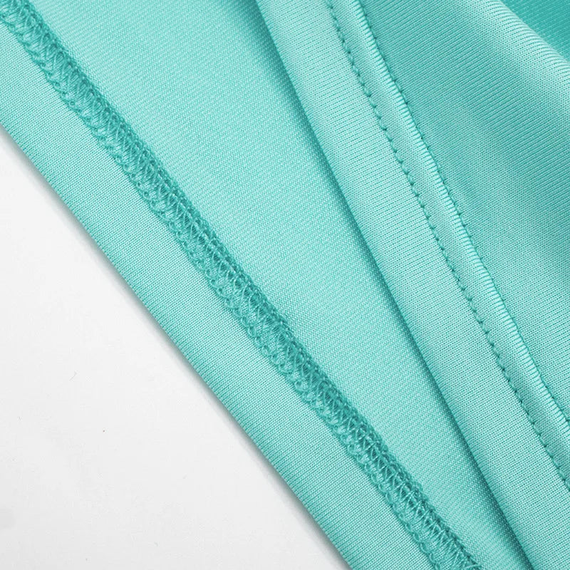 Mini Dress in Aqua - Elegant & Chic Style