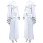 Cosplay Costume Play Elegant White Dress