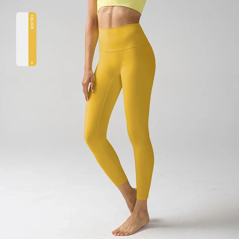 High Waist Naked Feeling Fitness Running Yoga Leggings