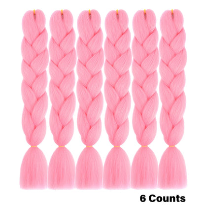 Ombre Crochet Braiding Hair Extensions