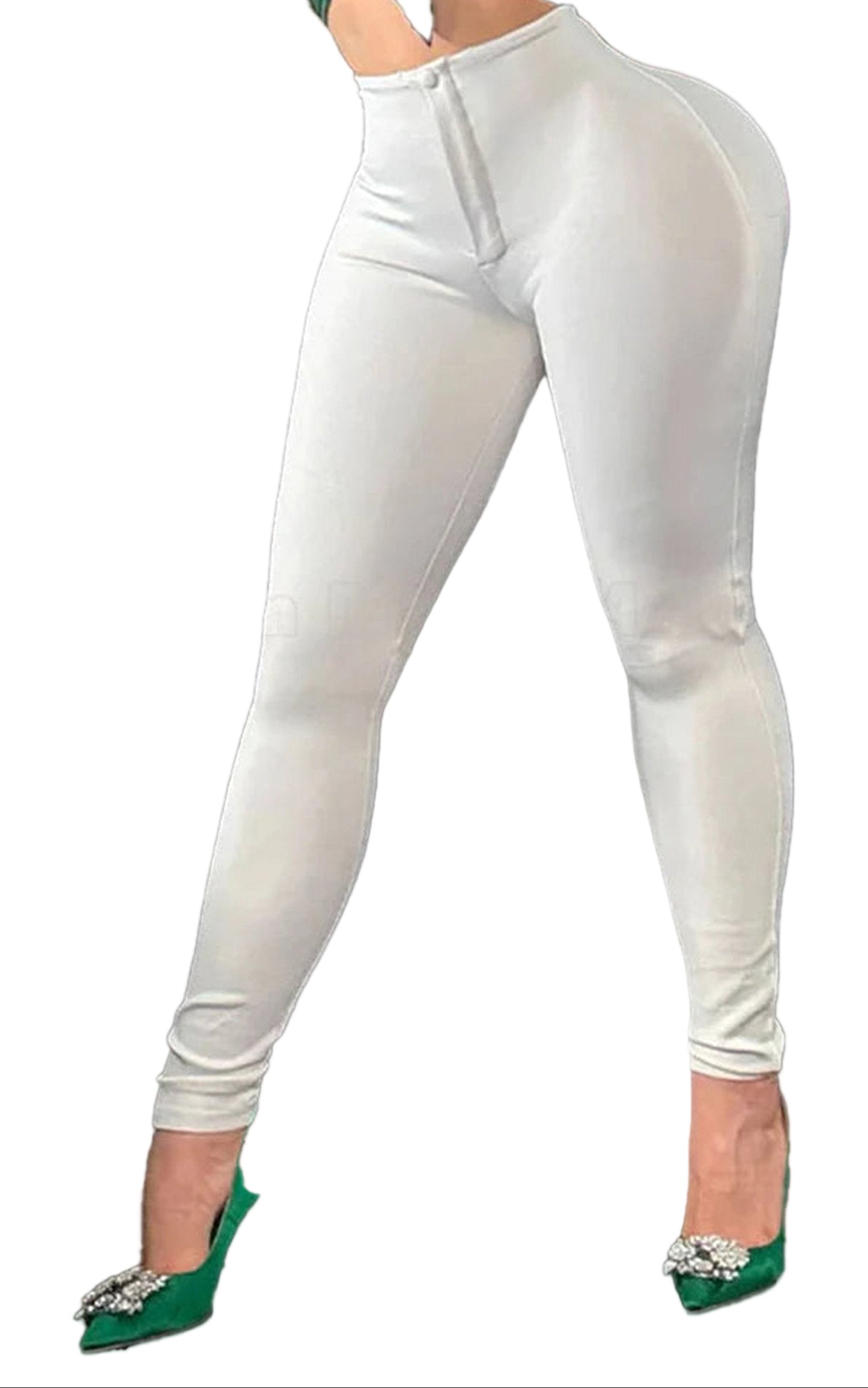 High Waisted Tummy Control Pants For Women