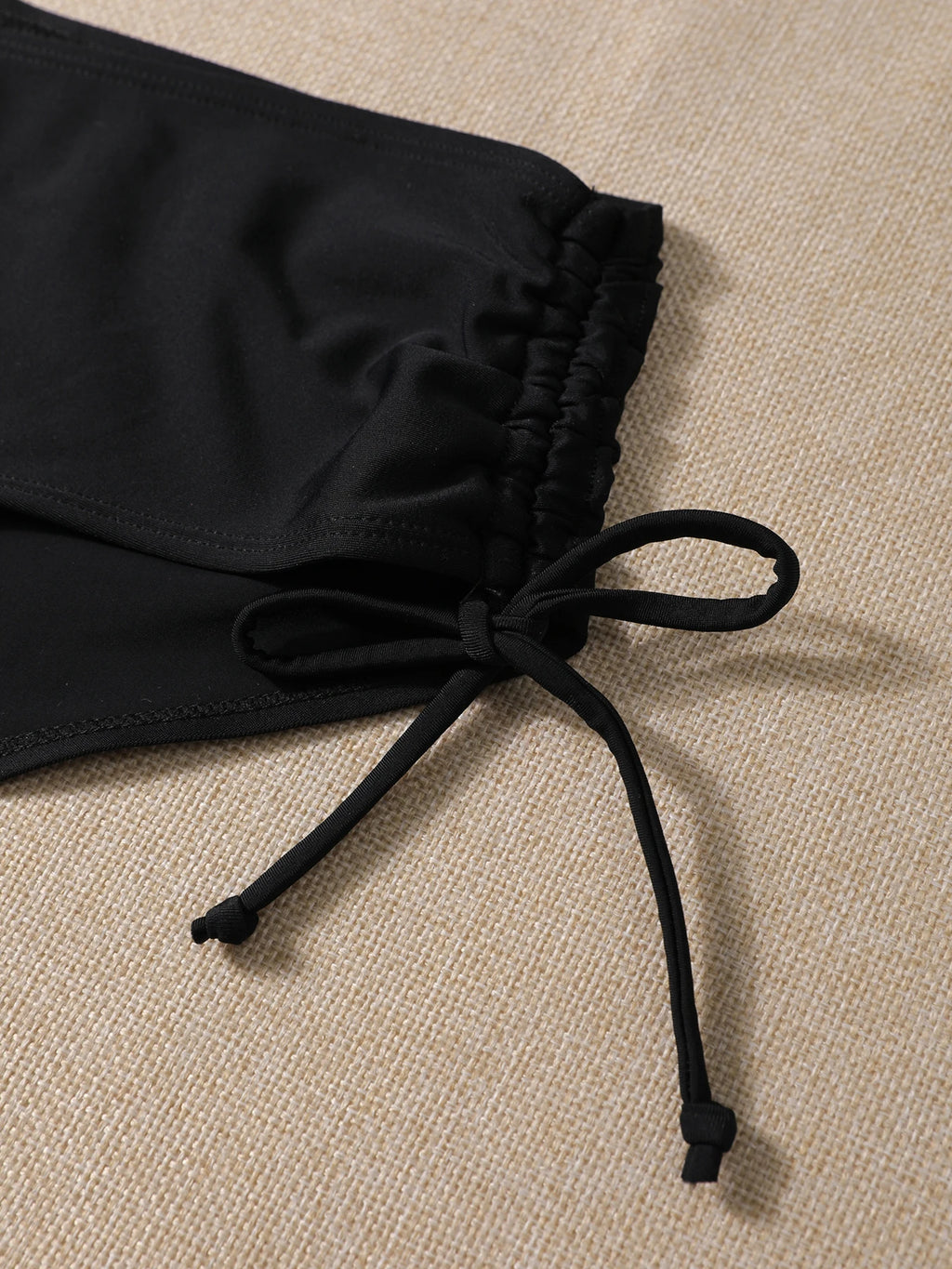 Women's Swimwear: Chic Black Bikini Set