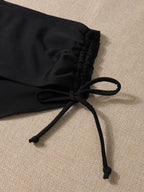 Women's Swimwear: Chic Black Bikini Set