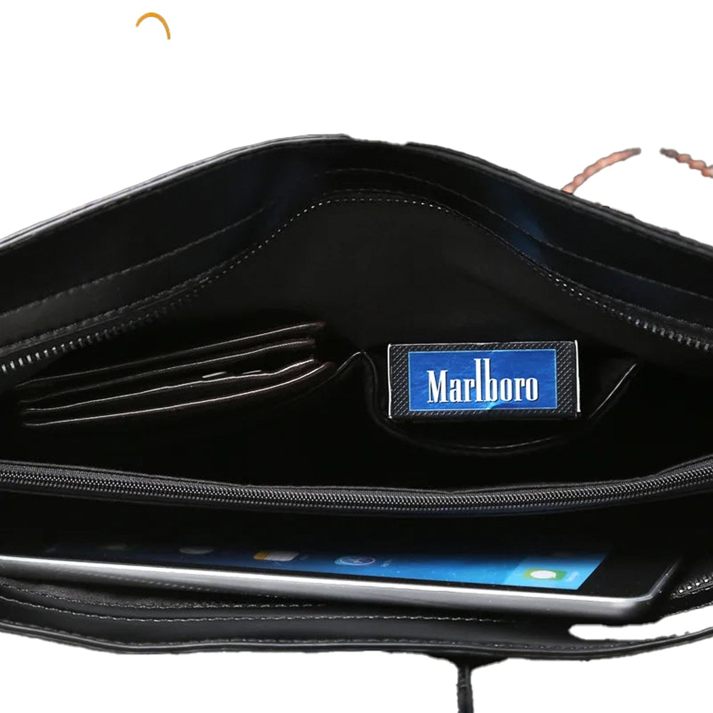 Mens Designer Leather Clutch Bag Elegant Style
