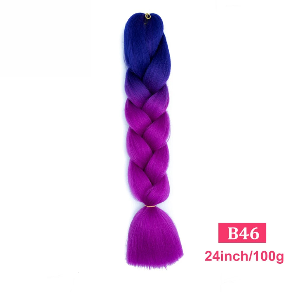 Ombre Braiding Hair Extensions Trendy Styles