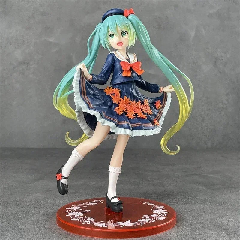 Hatsune Miku Virtual Singer Figure – 14–20 cm PVC Anime Collectible