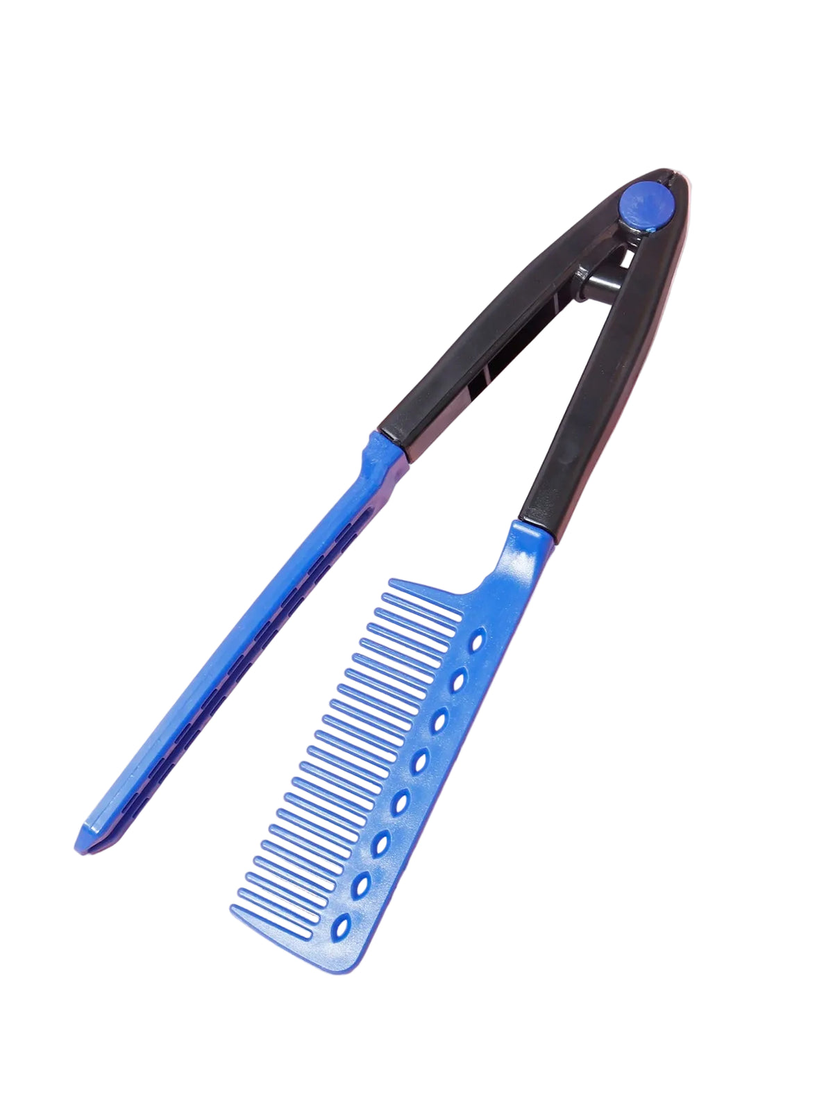 Hair straightening brush
