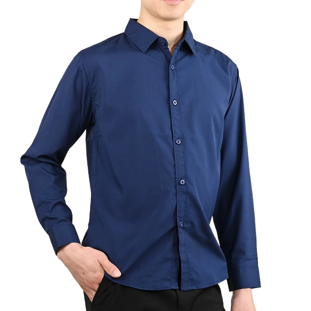 Mens Non Iron Dress Shirt In Multiple Colors