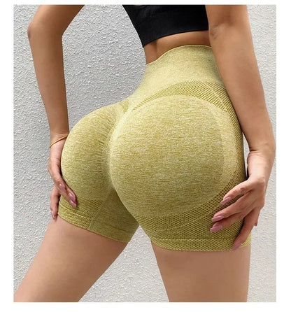 Peach Butt Yoga Shorts For Women