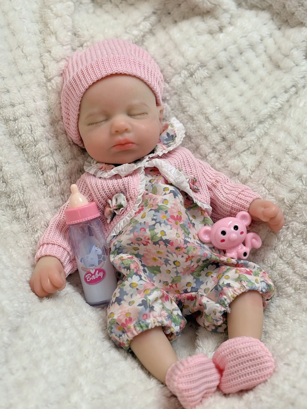 OtardDolls Loulou Open Mouth Silicone Reborn Baby Doll
