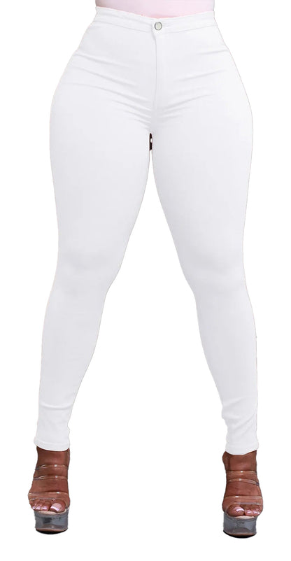 Womens High Waisted Skinny Jeans