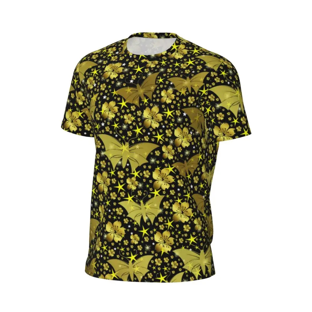 Graphic Tee Clothing - Red Glitter Style
