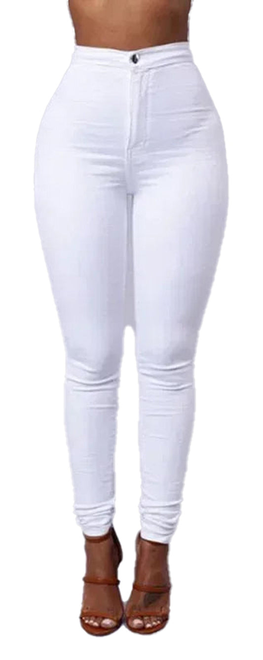 High Waist Skinny Jeans For Women