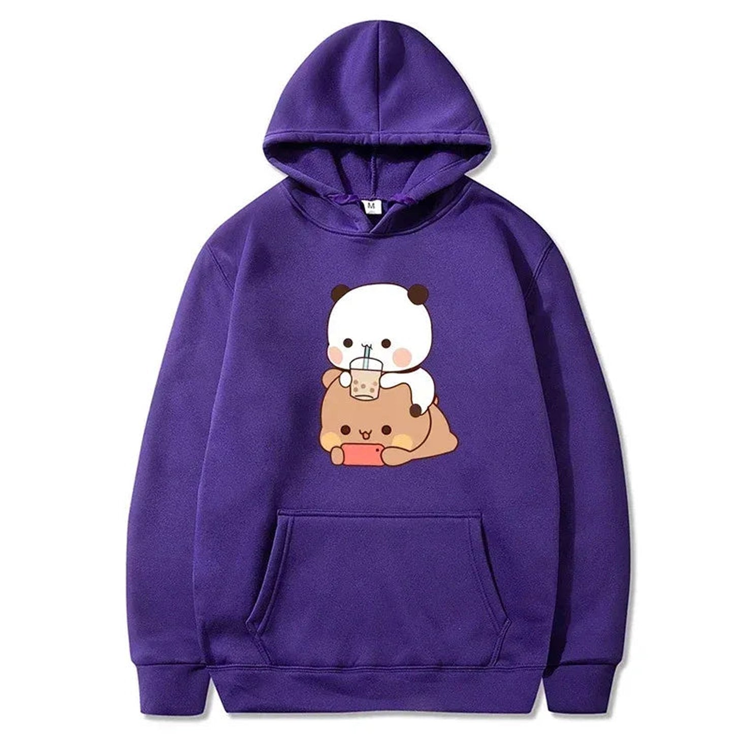 Detail of Kawaii Bubble Tea Hoodie Sleeves
