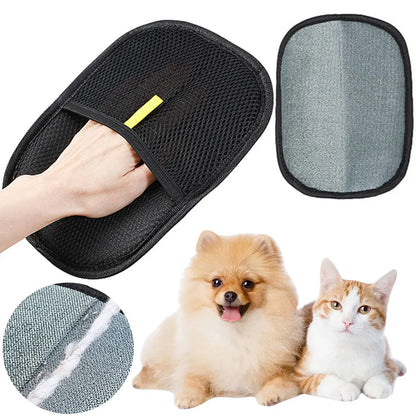 Pet Hair Remover Glove Set For Easy Grooming