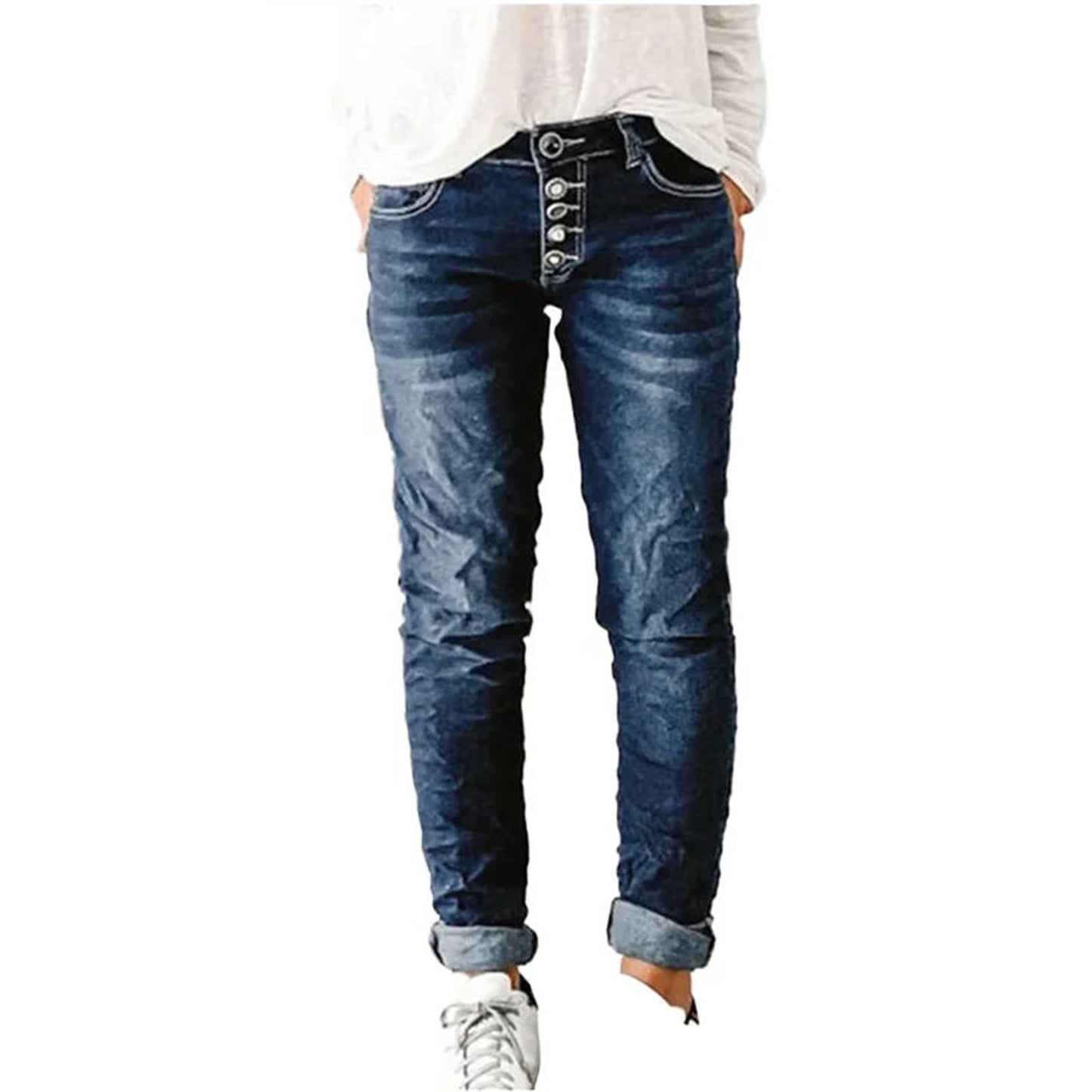 High Waist Mom Jeans For Women Trendy Style