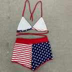 Beugel Bikini Set with Star-Patterned Design