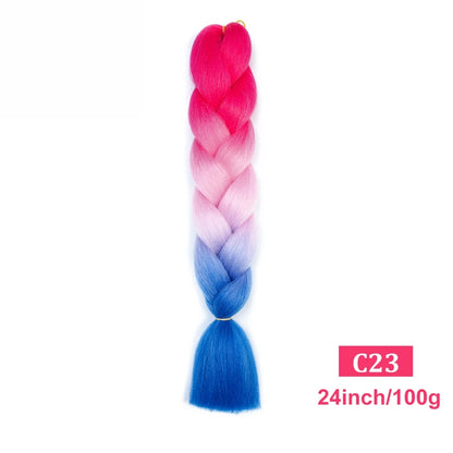 Ombre Braiding Hair Extensions Trendy Styles