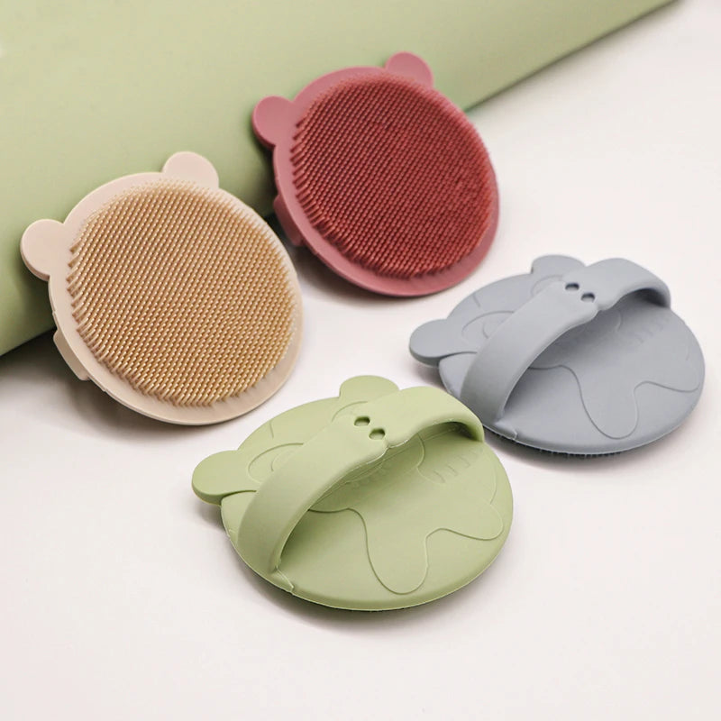 Soft Silicone Baby Bath Brush