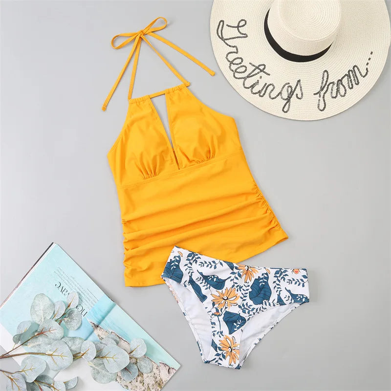 Women's Stylish Orange Bikini Top