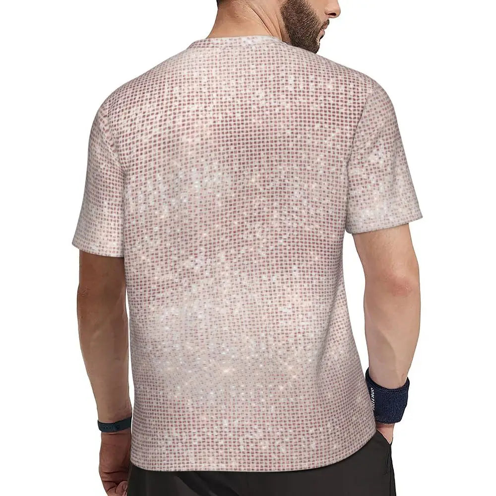 Graphic Tee Clothing - Red Glitter Style