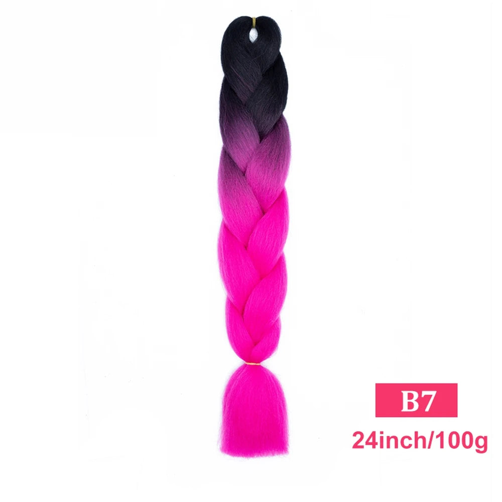 Ombre Braiding Hair Extensions Trendy Styles