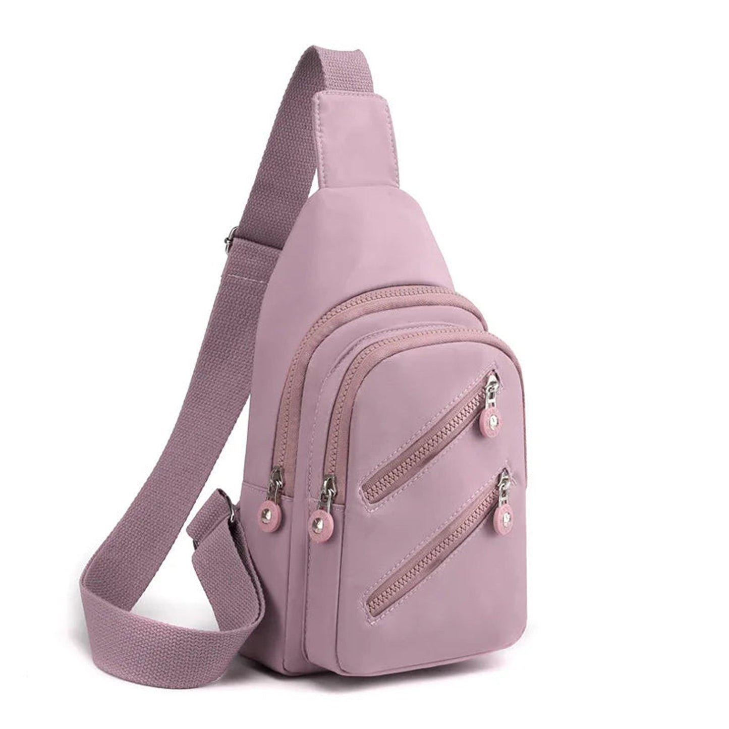 Nylon Sling Chest Bag For Women