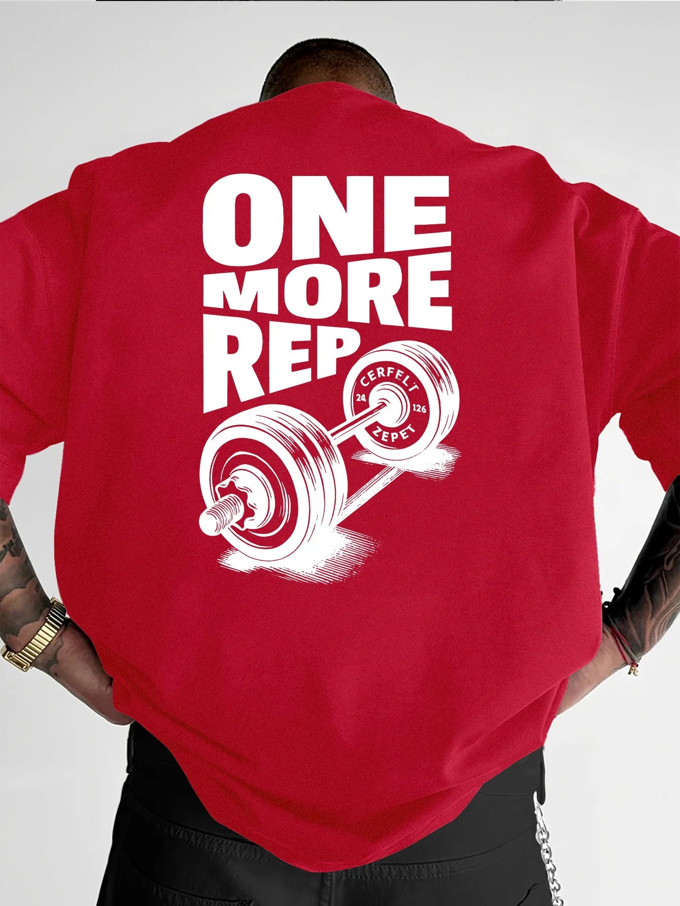 Vintage T Shirt - One More Rep Design
