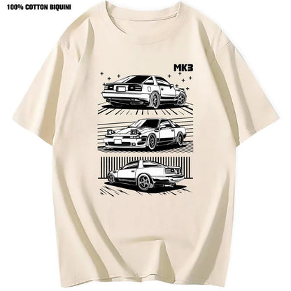 Men's JDM Manga T-Shirt In A Store Display