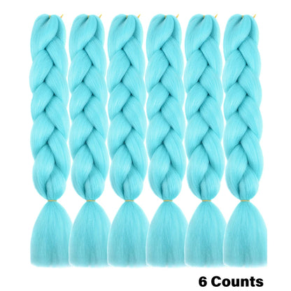 Ombre Crochet Braiding Hair Extensions