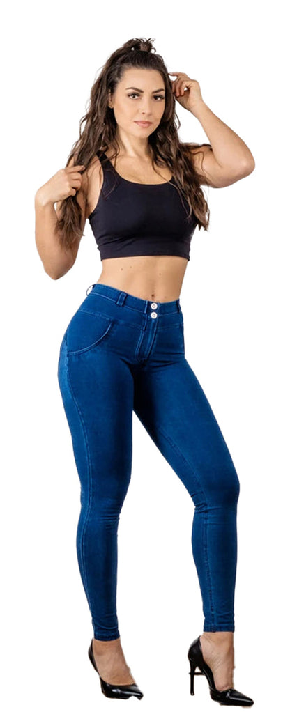 Mid Rise Skinny Jeans For Women