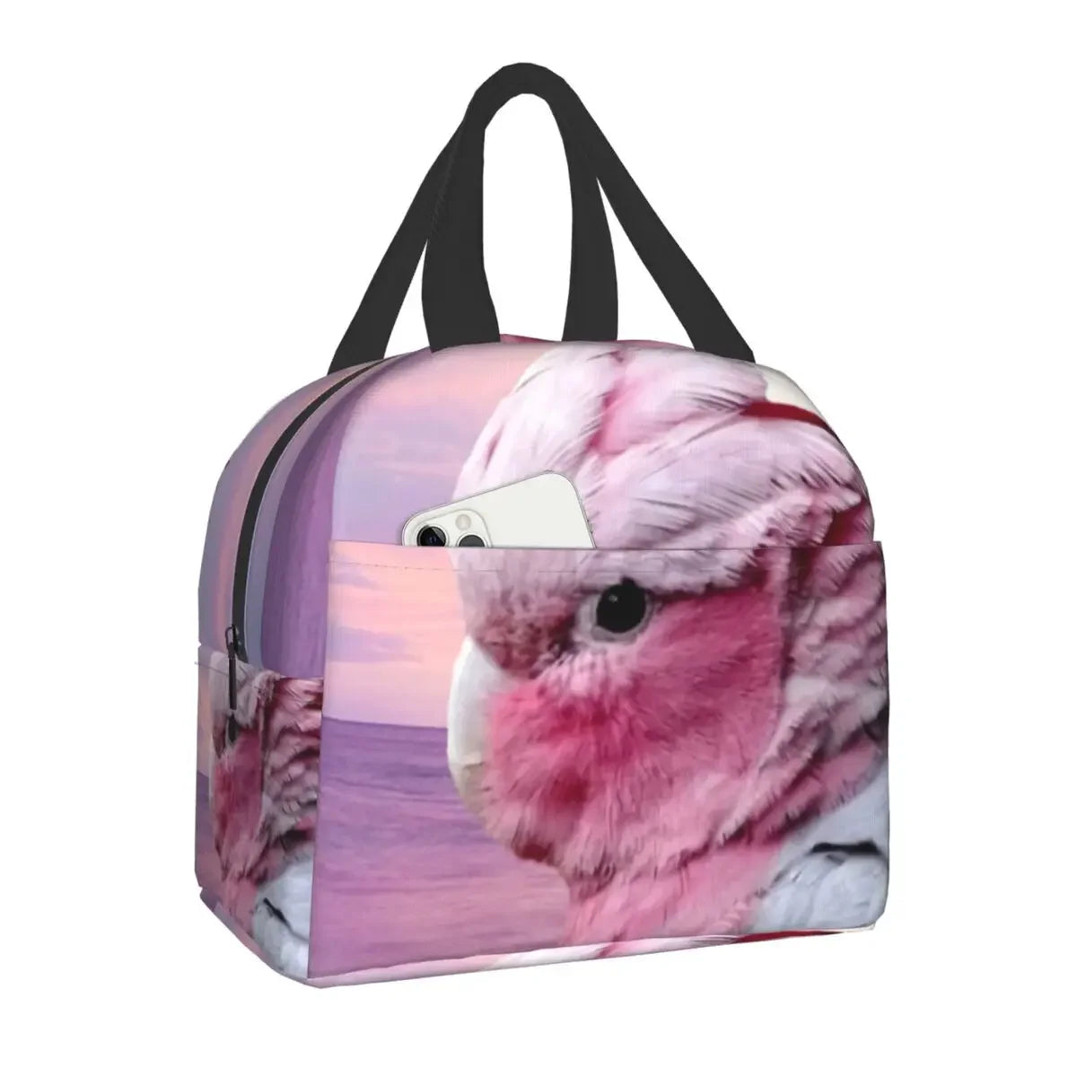Cottagecore Aesthetic Cute Vintage Frog and Snail Thermal Insulated Lunch Bag