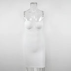 Mini Dress - Sleek Stylish Bodycon Dress
