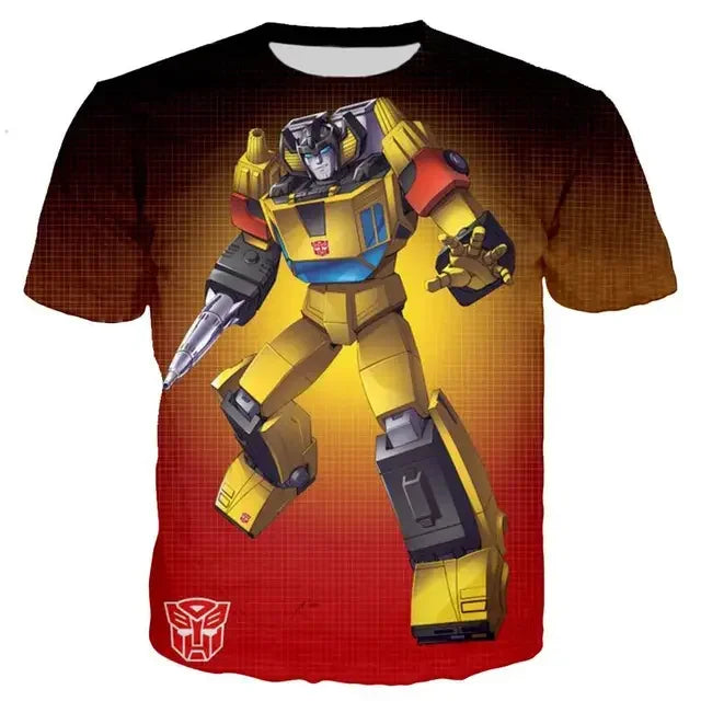 Kids 3d Robot T-Shirt Fun And Stylish