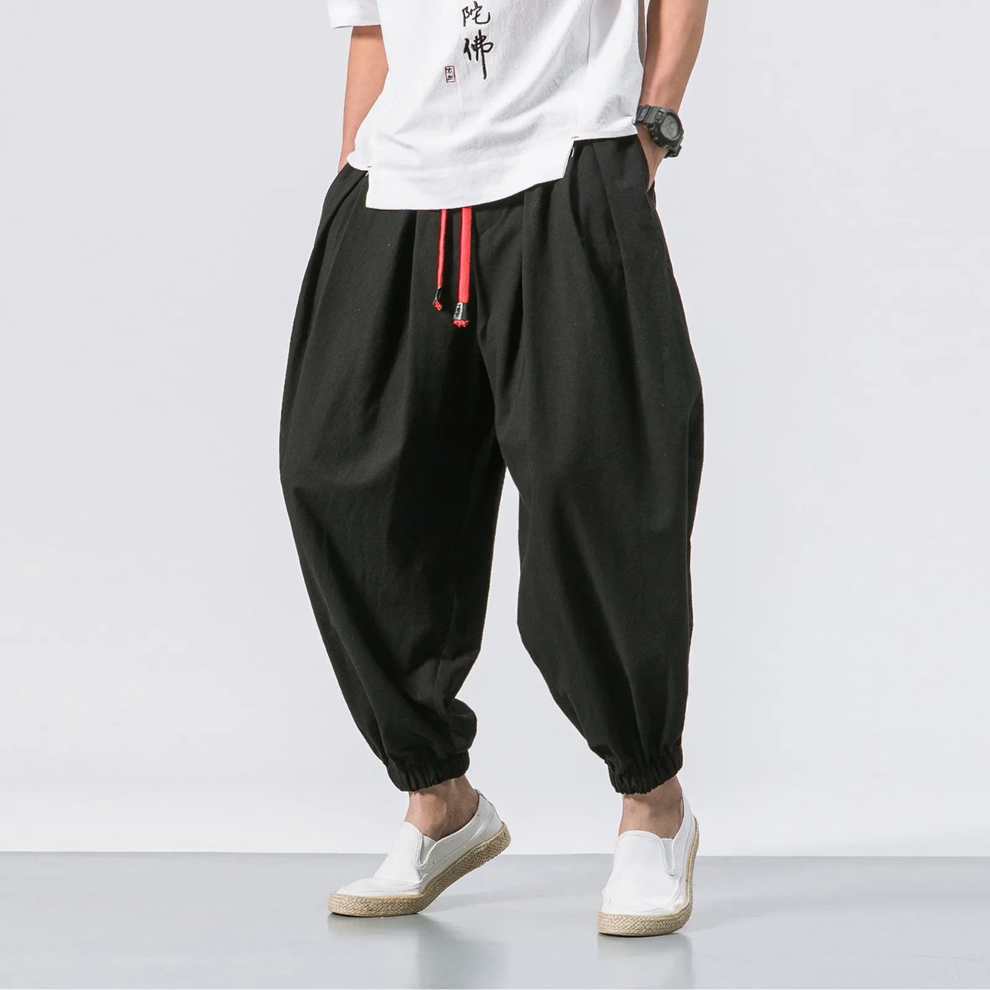 Mens Oversized Harem Pants For Comfort